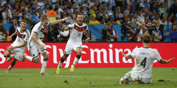 Mario Götze marcó el gol que le daba el título a Alemania/ José Antonio Sanz