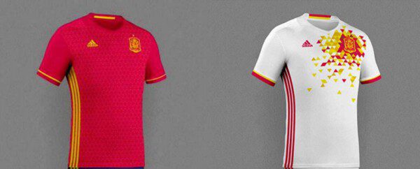 Las supuestas camisetas de España para la Euro 2016/ TCH