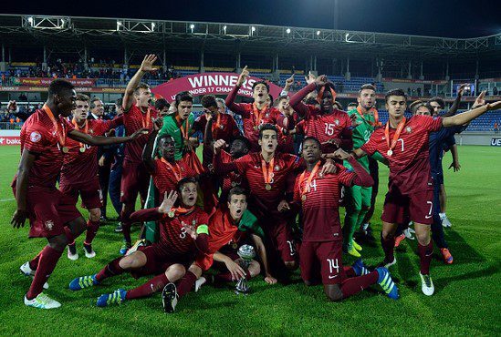 La selección portuguesa conquistó ayer el Europeo sub 17/ UEFA