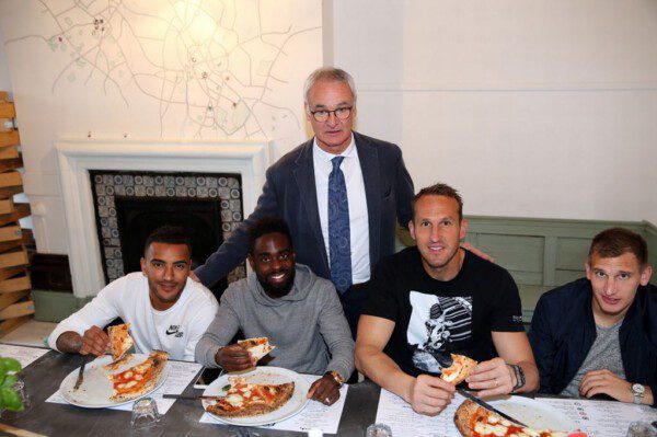 La pizza, el arma secreta de Ranieri para motivar a sus jugadores/ Getty Images